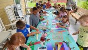 Schoharie Free Library Kids Crafts on the Porch