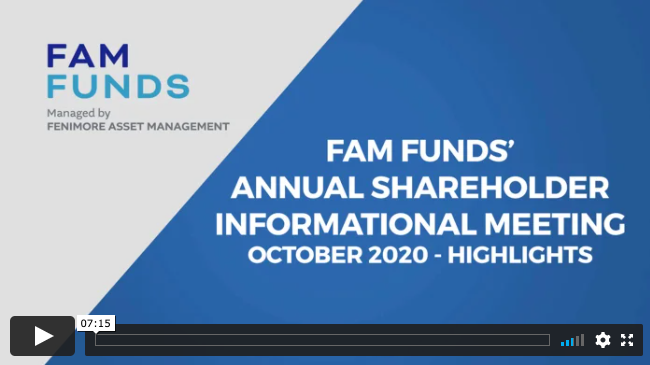 FAM Funds’ Annual Shareholder Informational Meeting