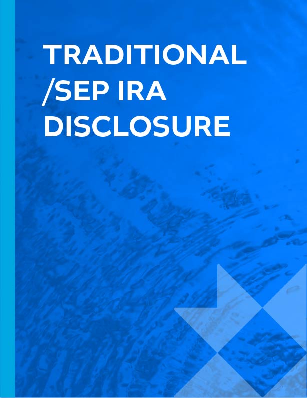 Traditional/SEP IRA Disclosure
