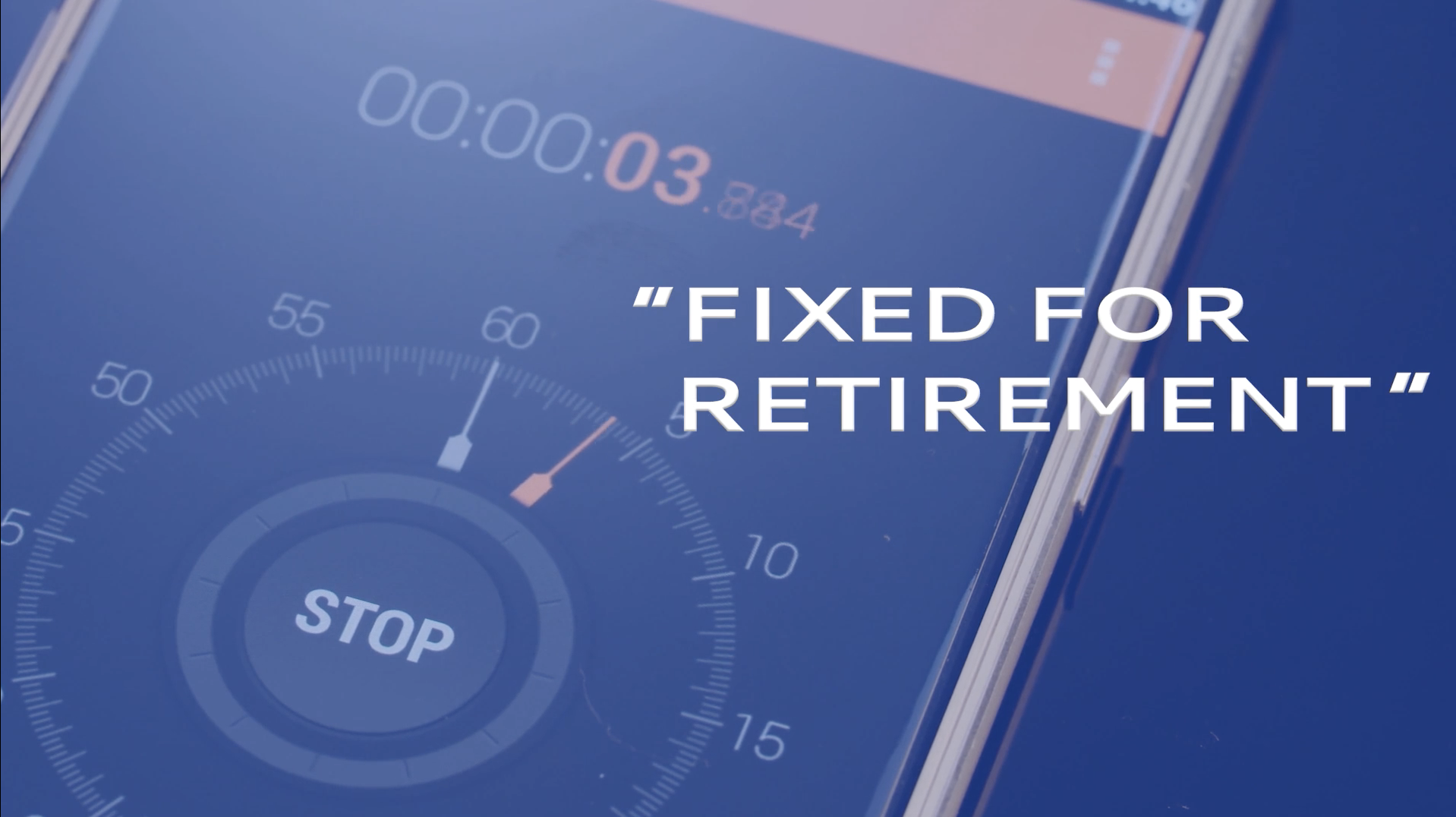 Just a Minute with Fenimore: “Fixed for Retirement”