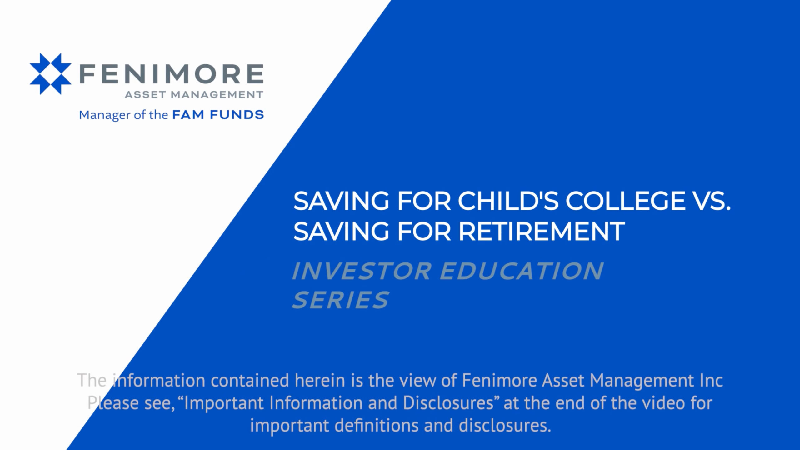Saving for a Child’s College vs. Saving for Retirement
