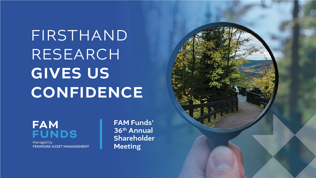FAM Funds’ 36th Annual Shareholder Meeting