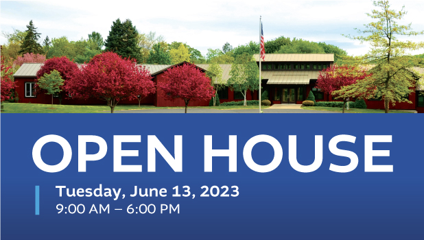 Open House, Tuesday June 13, 2023