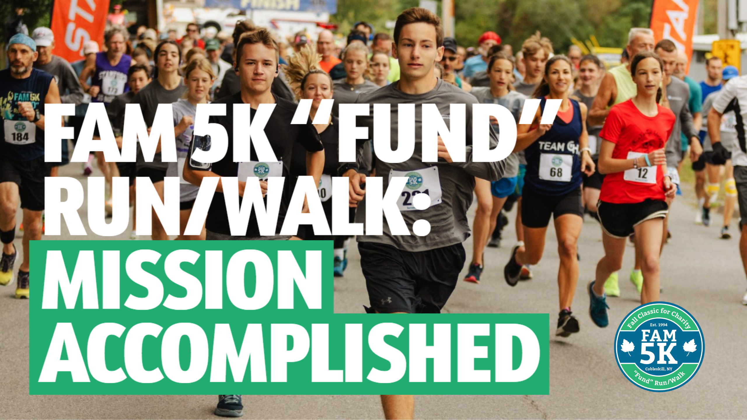 FAM 5K “Fund” Run/Walk: Mission Accomplished