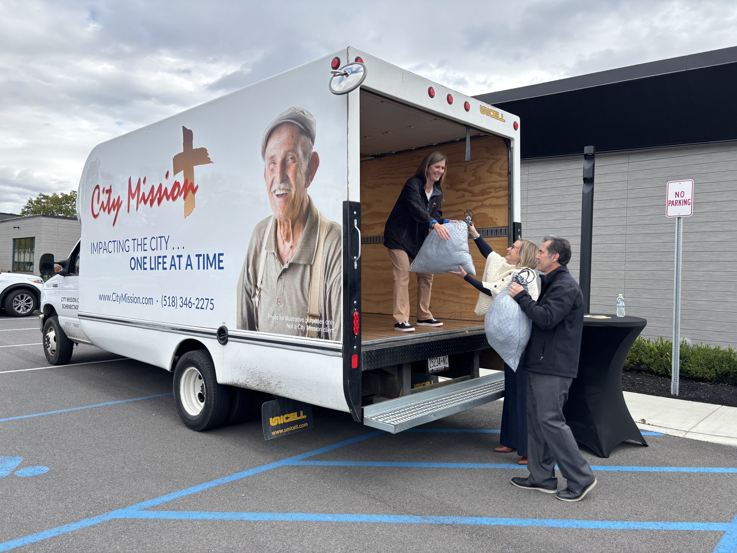 Thank You for Helping Us Fill the Truck with Warmth!